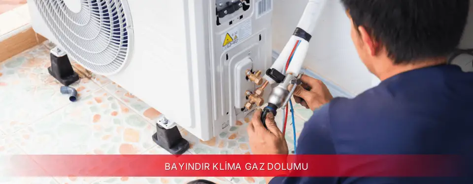 Bayındır İlçemi Toshiba Klima Gaz Dolumu